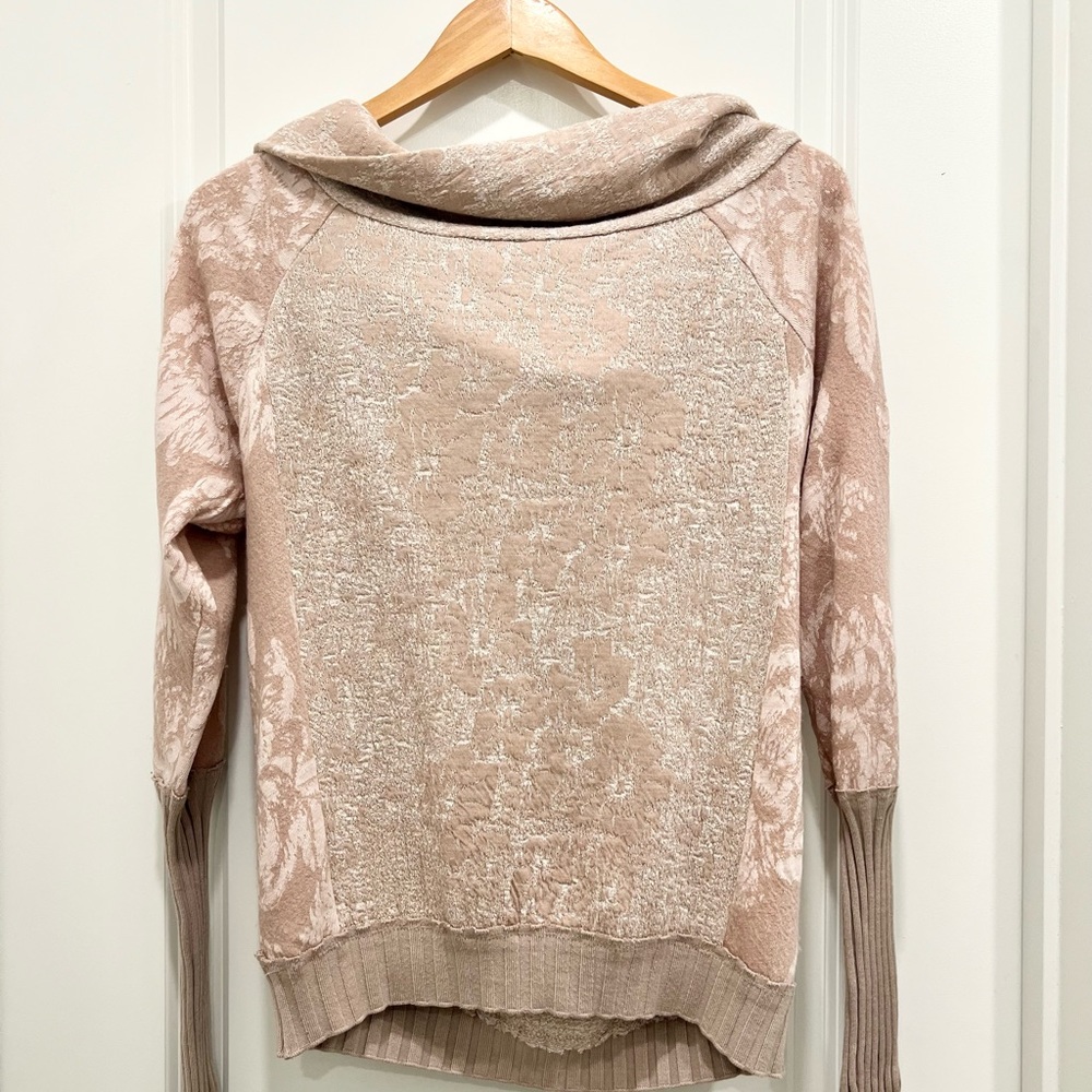 FREE PEOPLE Botanical Rose Sweater - Picture 5 of 6